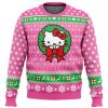 Cute Christmas Hello Kitty Ugly Christmas Sweater - Image 1
