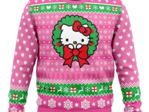 Cute Christmas Hello Kitty Ugly Christmas Sweater - Image 1
