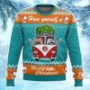 Cute Doggy Little Ugly Christmas Sweater - Image 1