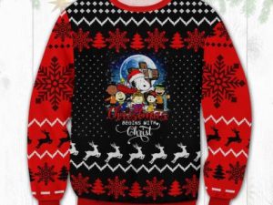 Cute Doggy Ugly Christmas Sweater Xmas Gift Holiday Gift - Image 1