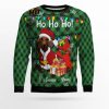 Dachshund Santa Paw Ugly Christmas Sweater - Image 1
