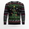 Dachshund Through Snow Christmas Ugly Christmas Sweater - Image 1