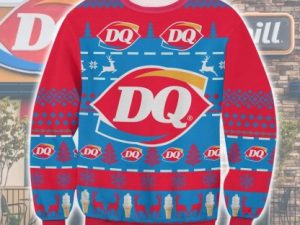 Dairy Queen Ugly Christmas Sweater - Image 1