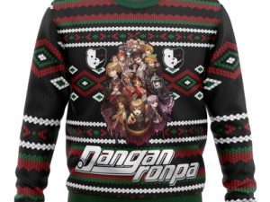 Danganronpa Alt Ugly Christmas Sweater - Image 1