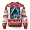 Dark Gothic Christmas Krampus Ugly Christmas Sweater - Image 1