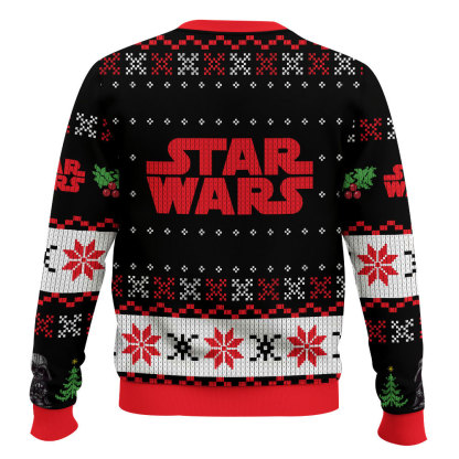 darth vader ugly christmas sweater 2 Darth Vader Ugly Christmas Sweater - Image 2