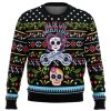 Day Of The Dead Ugly Christmas Sweater - Image 1