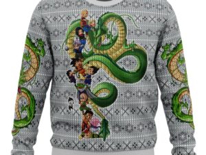 Dbz Play With The Dragon Ugly Christmas Sweater - Image 1