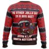 Deadpool Jolly Red Guy Ugly Christmas Sweater - Image 2