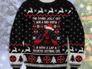 Deadpool Ugly Christmas Sweater Family Gift - Image 1