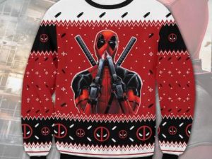 Deadpool Ugly Christmas Sweater Holiday Gift Holiday Gift - Image 1
