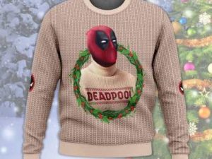 Deadpool Ugly Christmas Sweater Unisex - Image 1