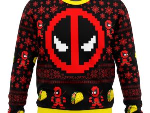 Deadpool Ugly Christmas Sweater Xmas Gift - Image 1