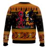 Deadpool Wolverine Halloween Ugly Christmas Sweater Holiday Gift - Image 2