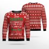 Dear Santa All I Want Fat Bank Account Skinny Body Ugly Christmas Sweater - Image 2