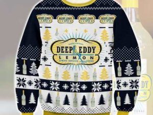 Deep Eddy Lemon Ugly Christmas Sweater - Image 1