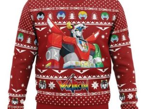 Defender Of The Universe Hero Ugly Christmas Sweater - Image 1