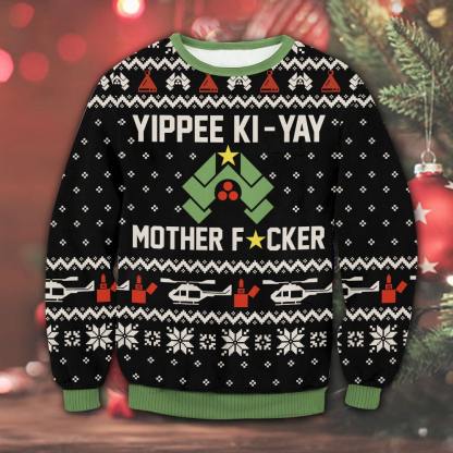 die hard ugly christmas sweater 1 Die Hard Ugly Christmas Sweater - Image 1
