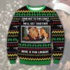 Die Hard Ugly Christmas Sweater Holiday Gift - Image 1