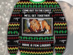 Die Hard Ugly Christmas Sweater Holiday Gift - Image 1