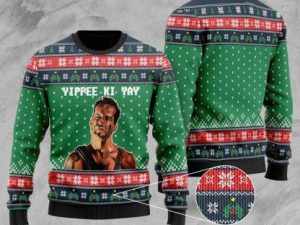 Die Hard Ugly Sweatshirt John Mcclane Ugly Christmas Sweater - Image 1