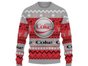 Diet Coke Soft Drink-3D Sweatshirt - Image 1