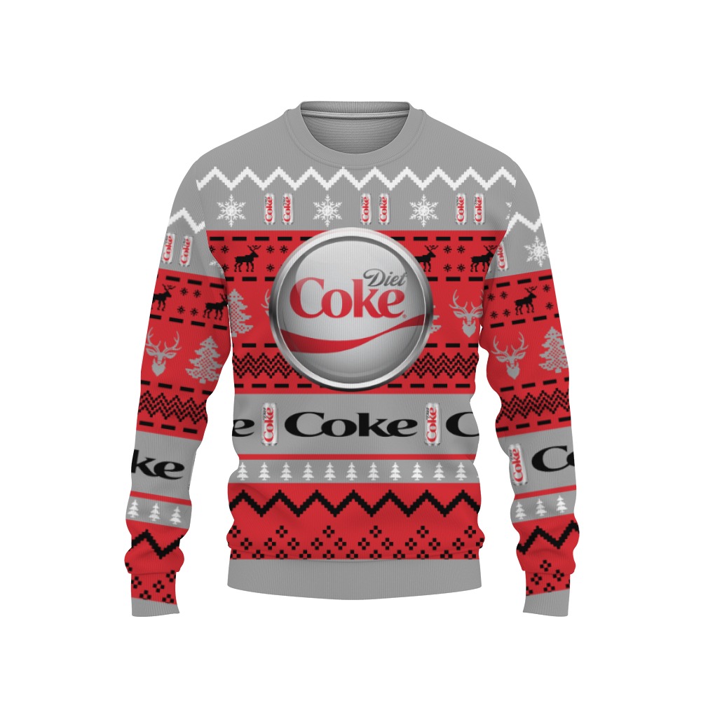 diet coke soft drink 3d sweatshirt 1 Diet Coke Soft Drink-3D Sweatshirt - Image 1