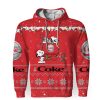 Diet Coke Soft Drink American Merry Christmas, Snoopy House Cute Fan Gift-3D Unisex Hoodie - Image 1