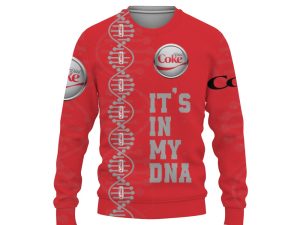 Diet Coke Soft Drink It's In My DNA-3D Sweatshirt - Image 1