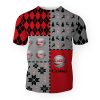 Diet Coke Soft Drink Merry Christmas And -3D Unisex T-Shirt - Image 1