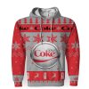 Diet Coke Soft Drink Merry Christmas Unisex Gift Fan-3D Unisex Hoodie - Image 1