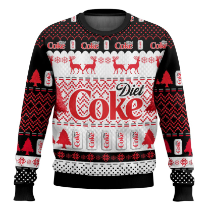 diet coke ugly christmas sweater 1 Diet Coke Ugly Christmas Sweater - Image 1