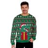 Dinasour Funny Ugly Christmas Sweater - Image 2