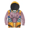 Dinobot Beast Wars Kid Costume Cosplay Hoodie Sweatshirt T-Shirt 1 - Image 1