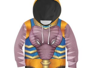 Dinobot Beast Wars Kid Costume Cosplay Hoodie Sweatshirt T-Shirt 1 - Image 1