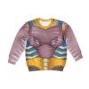Dinobot Beast Wars Kid Costume Cosplay Hoodie Sweatshirt T-Shirt 2 - Image 1