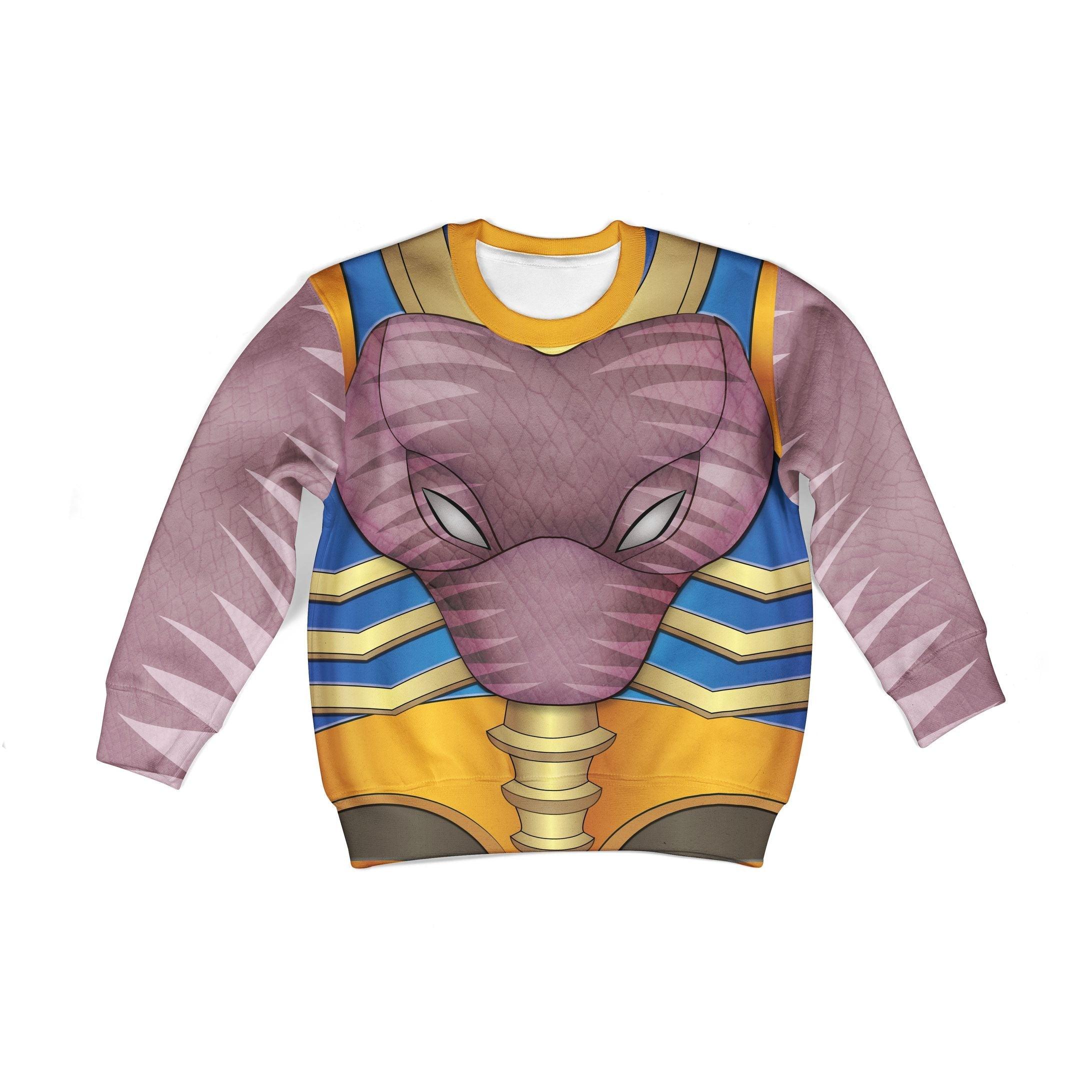 dinobot beast wars kid costume cosplay hoodie sweatshirt t shirt 2 1 Dinobot Beast Wars Kid Costume Cosplay Hoodie Sweatshirt T-Shirt 2 - Image 1