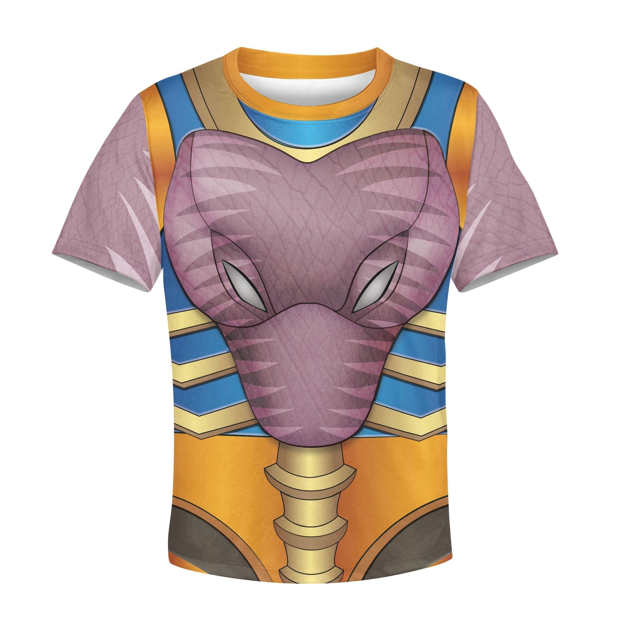 dinobot beast wars kid costume cosplay hoodie sweatshirt t shirt 3 1 Dinobot Beast Wars Kid Costume Cosplay Hoodie Sweatshirt T-Shirt 3 - Image 1