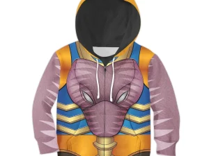 Dinobot Beast Wars Kid Costume Cosplay Hoodie Sweatshirt T-Shirt 4 - Image 1