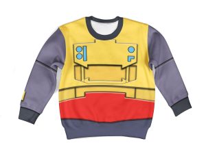 Dinobots Grimlock G1 Kid Costume Cosplay Hoodie Sweatshirt T-Shirt 2 - Image 1