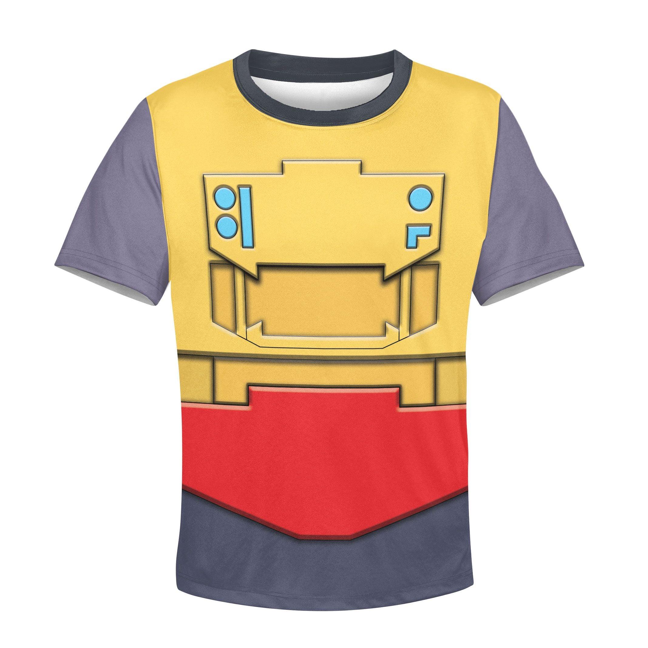 dinobots grimlock g1 kid costume cosplay hoodie sweatshirt t shirt 3 1 Dinobots Grimlock G1 Kid Costume Cosplay Hoodie Sweatshirt T-Shirt 3 - Image 1