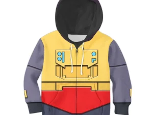 Dinobots Grimlock G1 Kid Costume Cosplay Hoodie Sweatshirt T-Shirt 4 - Image 1