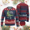 Dinosaur Ugly Christmas Sweater Merry Rex Mas Xmas Pet Dino Trex Xmas Tree - Image 1