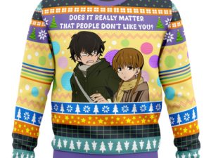 Does It Really Matter My Little Monster Ugly Christmas Sweater - Image 1