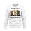 Dogs Make Me Happy Humans Make My Head Hurt Funny Gift Ugly Christmas Sweater - Image 1