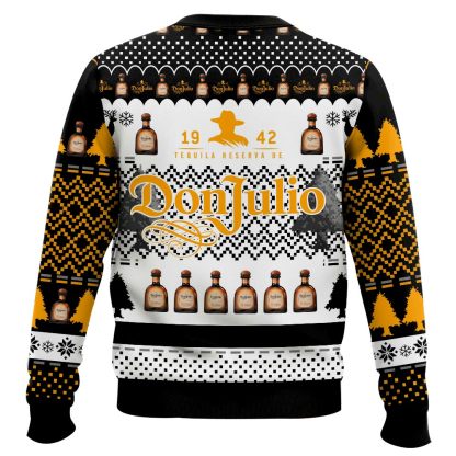 don julio ugly christmas sweater holiday gift 2 Don Julio Ugly Christmas Sweater Holiday Gift - Image 2