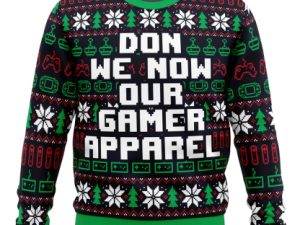 Don We Now Our Gamer Ugly Christmas Sweater - Image 1