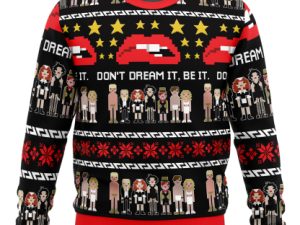 Dont Dream It Be It The Rocky Horror Picture Show Ugly Christmas Sweater - Image 1