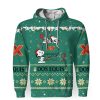 Dos Equis American Merry Christmas, Snoopy House Cute Fan Gift-3D Unisex Hoodie - Image 1