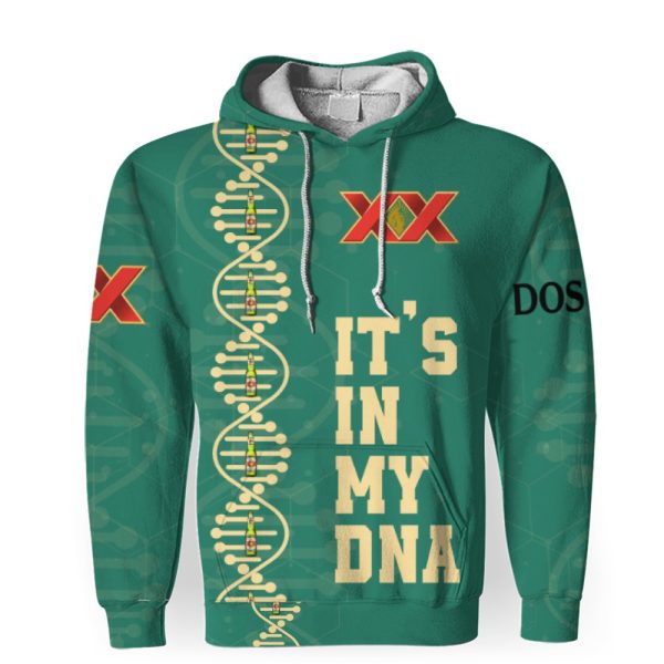 Dos Equis It's In My DNA-3D Unisex Hoodie - Image 1